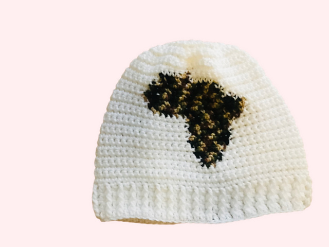 Map of Africa Beanie