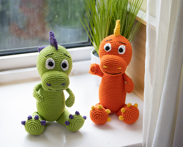 Amigurumi Dinosaur Toy