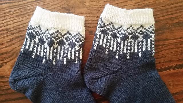 Waterfall Socks