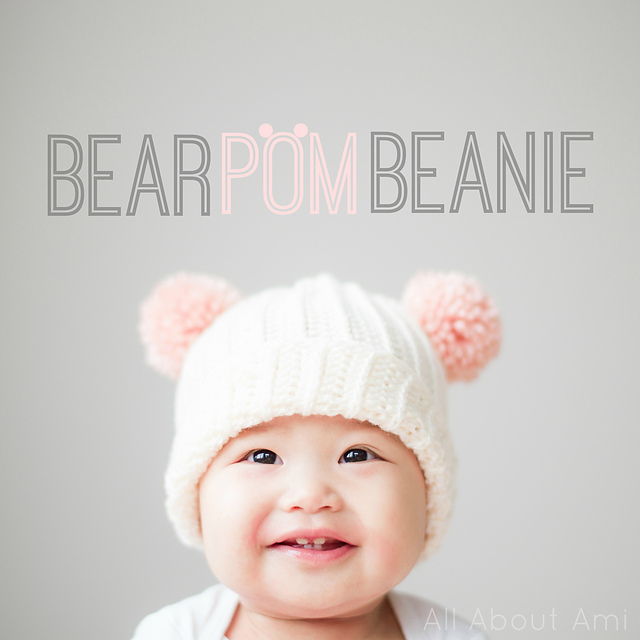 Bear Pom Beanie