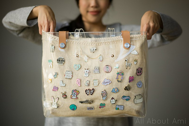 Enamel Pin Display Bag