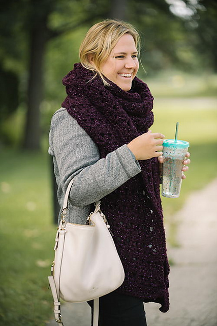 Galactic Grape Super Scarf