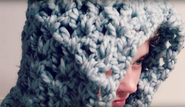 Squishy Cozy Hooded Scarf