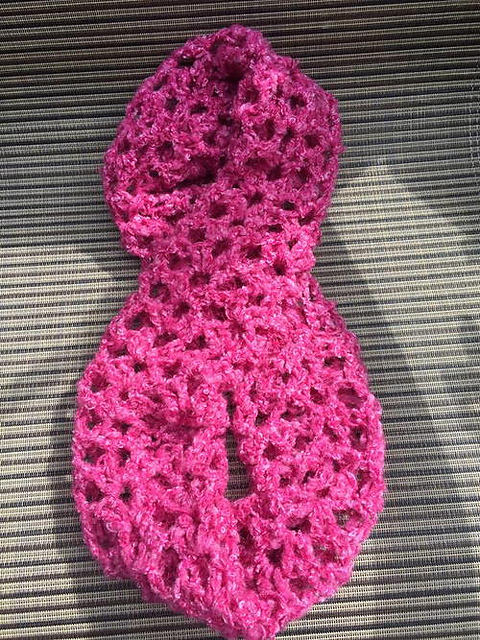 Easy Two Hour Mohair Cowl