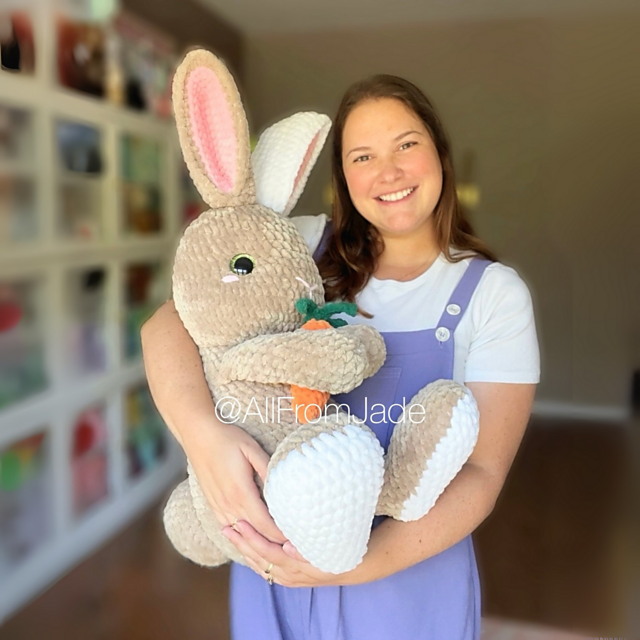 Ravelry: Alice the Flemish Giant Rabbit pattern by Jade Gauthier