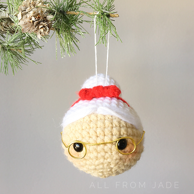 Mrs Claus Ornament