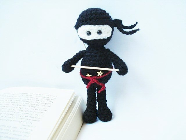 Amigurumi Black Ninja