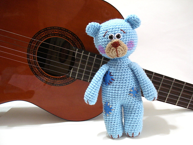 Patched Teddy Bear