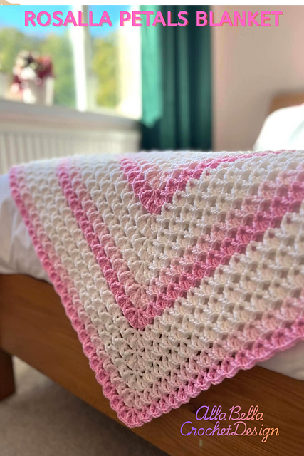 Rosalla Petals Blanket