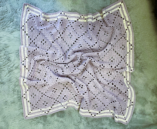 Ravelry Sweet Dreams Baby Blanket pattern by Alla Bella