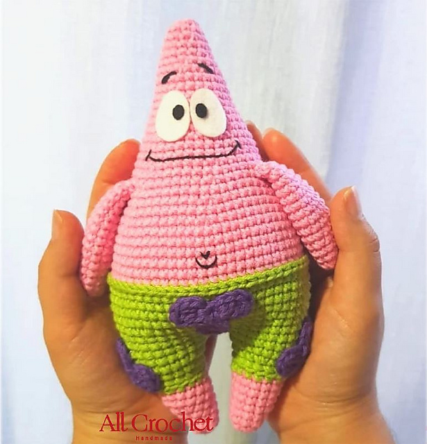 Patricio Estrella Amigurumi