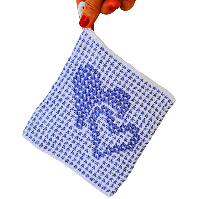 Heart to Heart Washcloth