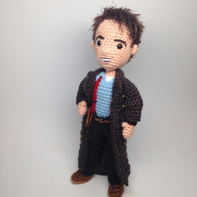 Captain Jack Harkness Doctor Who Amigurumi