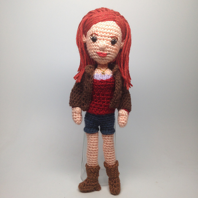 Amy Pond Doctor Who Amigurumi