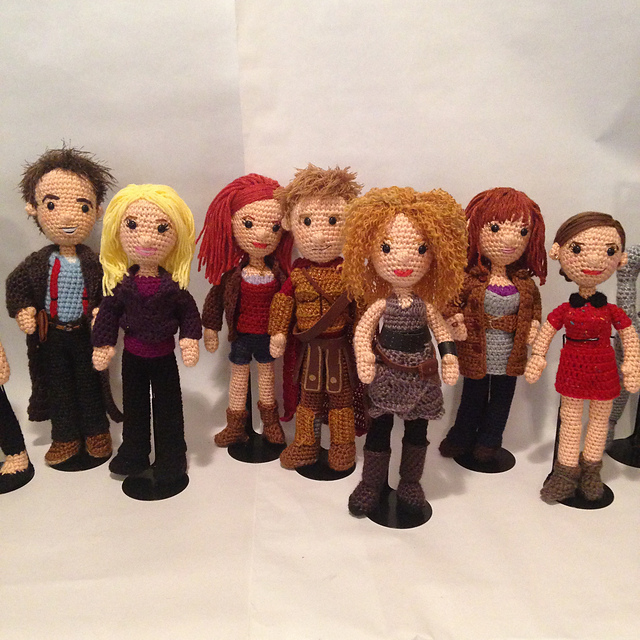 Rose Tyler Doctor Who amigurumi