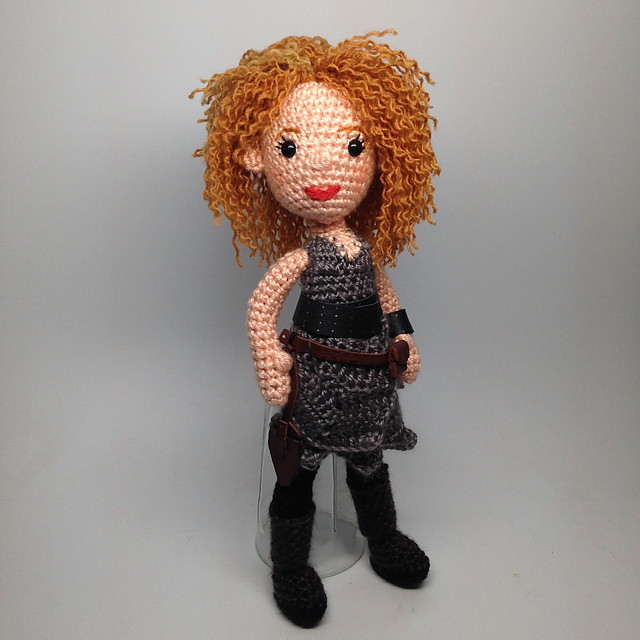 River Song Doctor Who Amigurumi