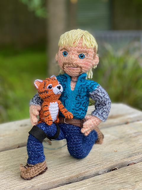Exotic Tiger Man Amigurumi