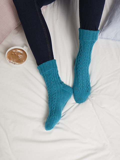 Take the High Road Socks