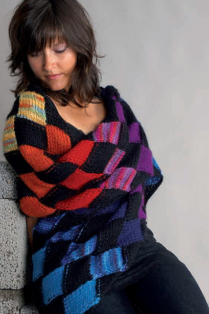 Entrelac rainbow - MR8-10