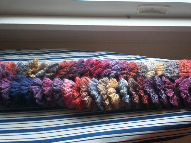 Knitting Fever Ripple Scarf
