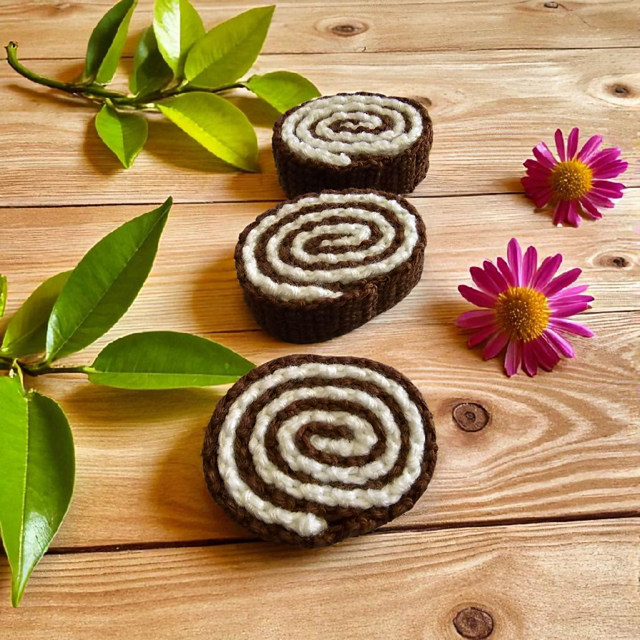Chocolate swiss role