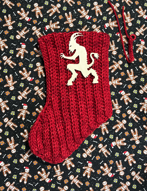 Chunky Hexmas Stocking