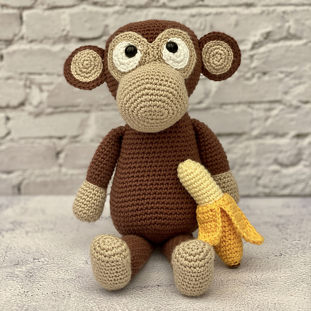 Ravelry: Melvin the Monkey pattern by Alter Ego Crochet