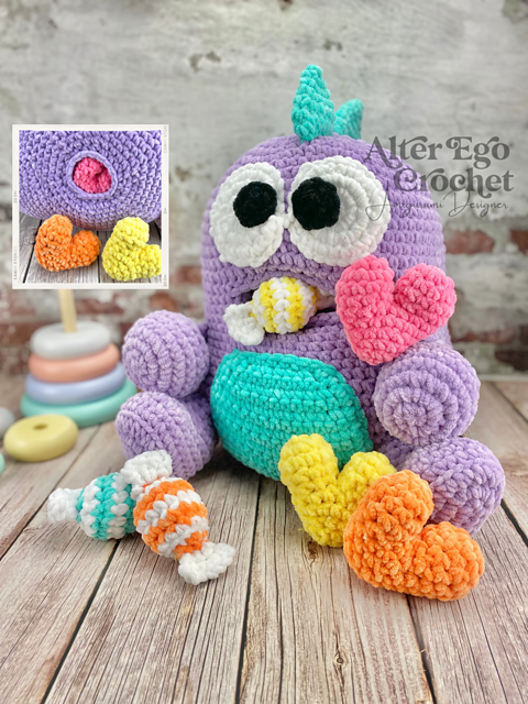 Ravelry: Mr. Love - the Monster Surprise pattern by Alter Ego Crochet