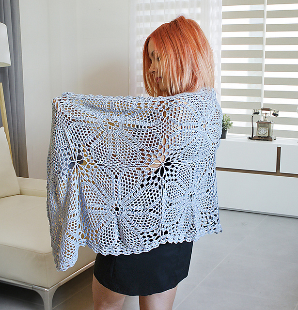 Flower Shawl