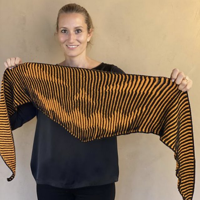 Illusionshäkeln Tuch Pumpkin