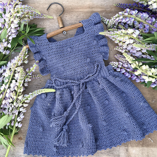 Ravelry: Amelia Sundress for kids pattern by Alyona She