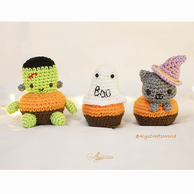Halloween Cupcakes Amigurumi