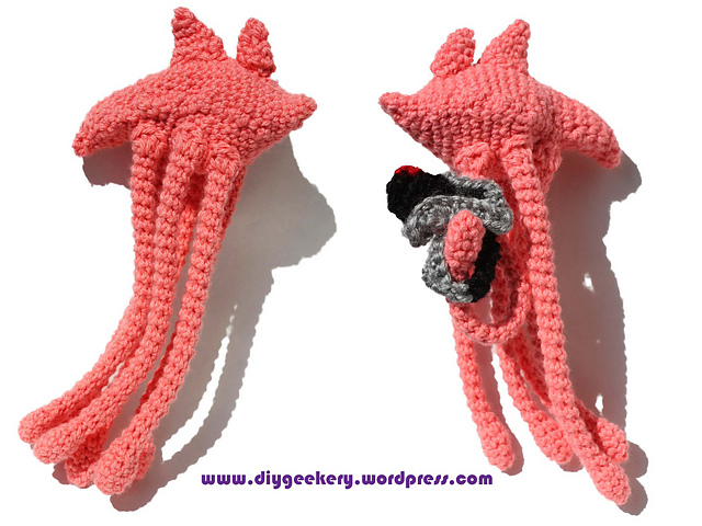 Blasto the Hanar Spectre Amigurumi