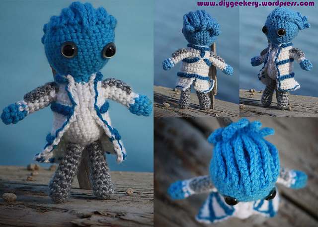 Mass Effect Liara Amigurumi