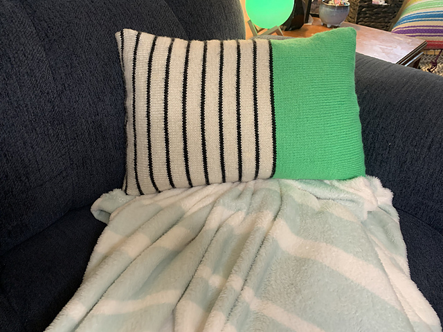 Leprechaun Lockdown Knit Pillow Cover