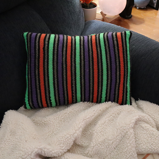 Goblin Glow Knit Pillow Cover