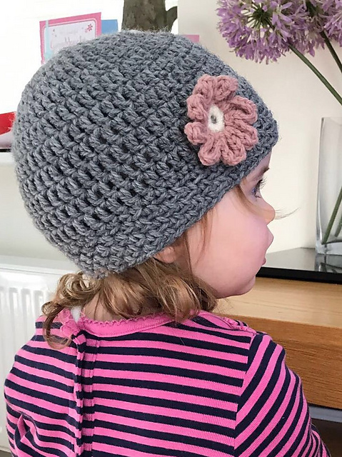 Graceful Grey Beanie