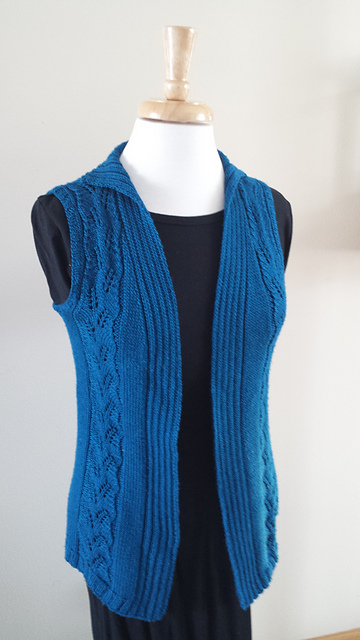 Leafy Lace Vest