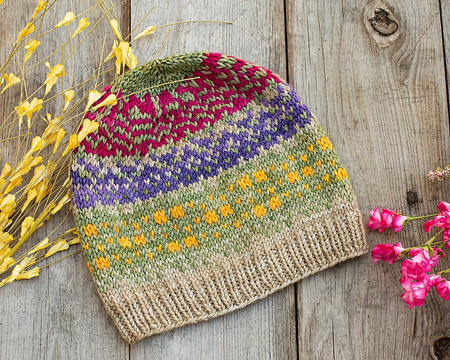 Anza Borrego Blooms Beanie