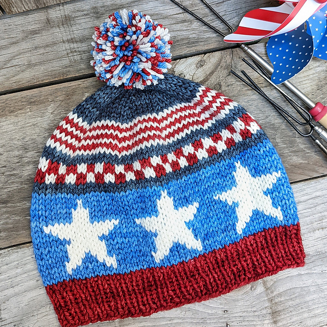 Star Spangled Beanie