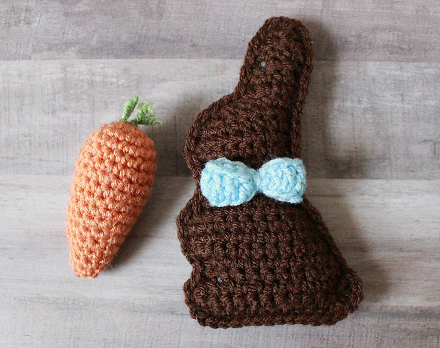Mini Chocolate Bunny & Carrot