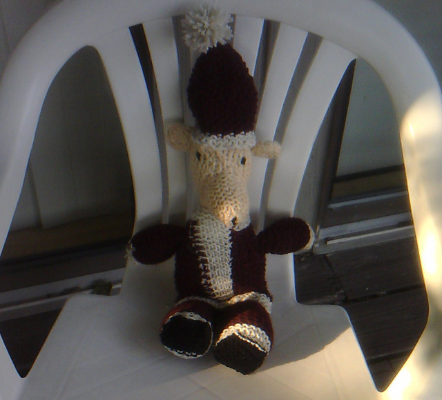 Old Fashioned Santa Teddy Bear