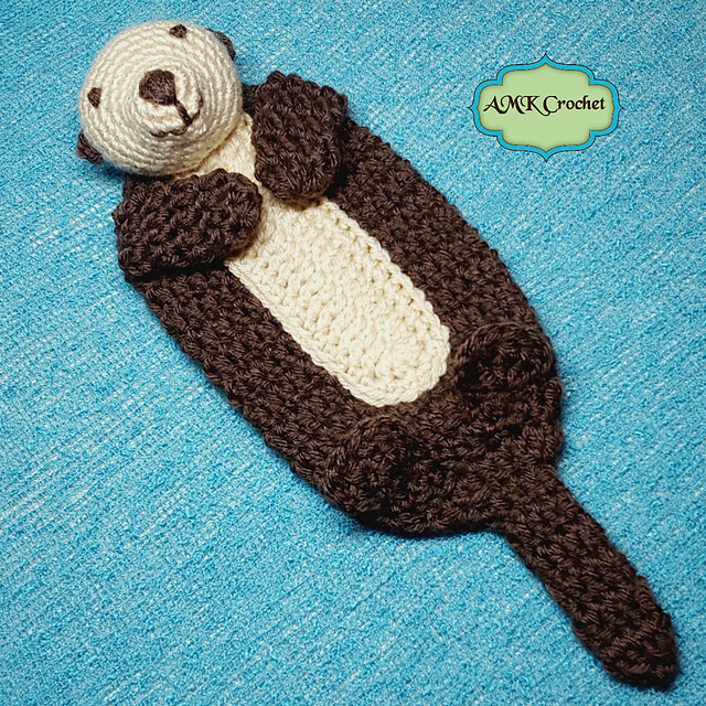 Sea Otter Lovey Rag Doll