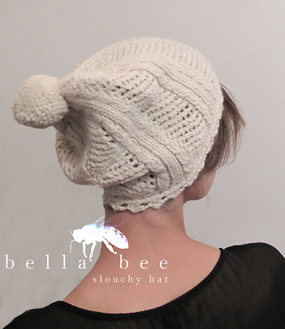bella bee slouchy hat