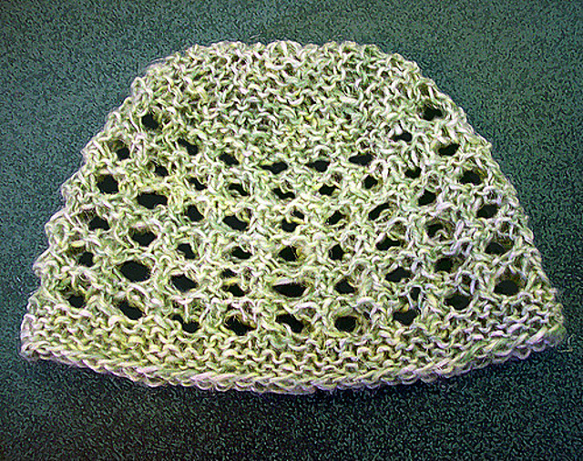 Amanda's Lacy Linen Cap