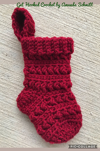 Twisted Eclipse Mini Stocking