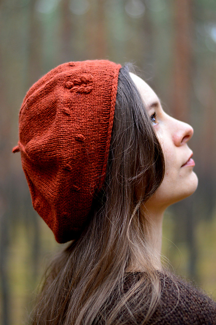 Enchanted Pinecone Beret