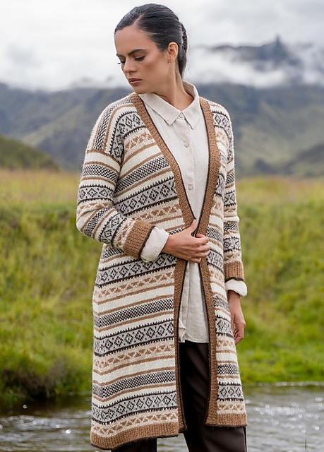 Sumi Long Cardigan