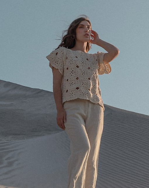 Clara Crochet Top