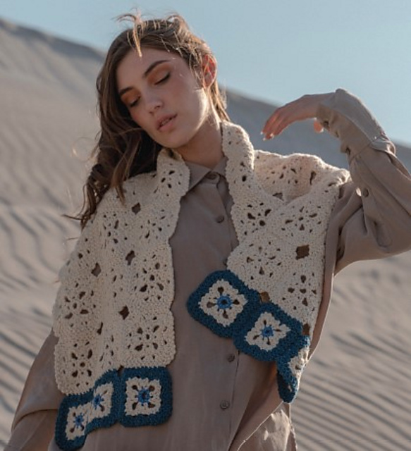 Adela Crochet Scarf